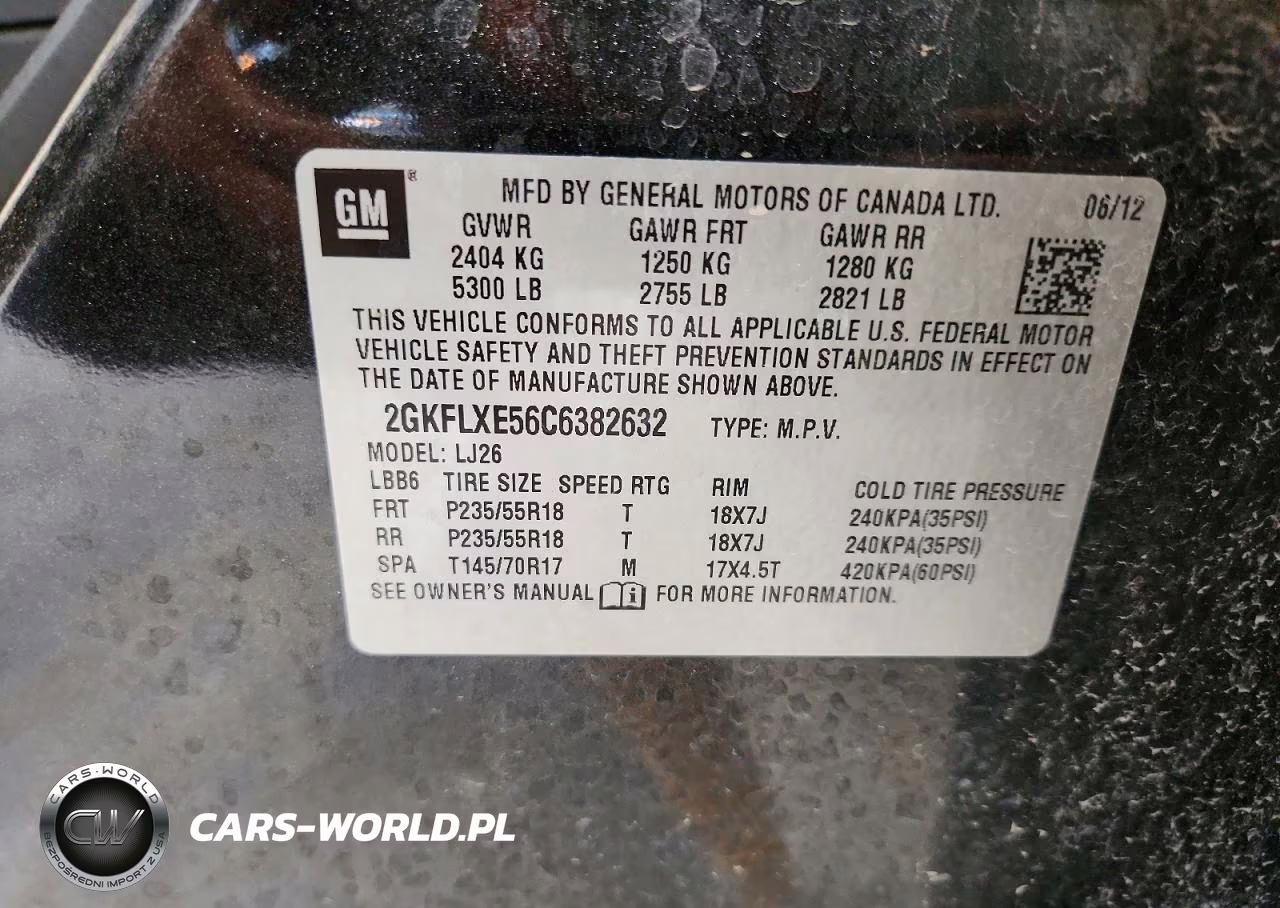 2012 GMC Terrain Slt VIN:2GKFLXE56C6382632 - 13