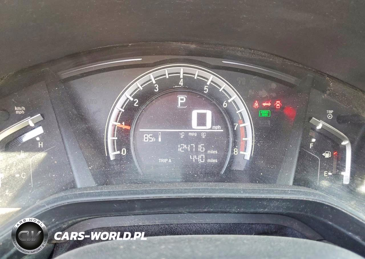 2018 Honda Cr-V Lx VIN:2HKRW6H30JH207189 - 9