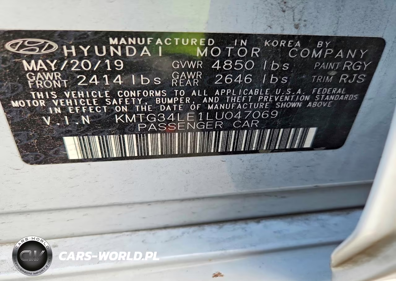 2020 Genesis G70 3.3T VIN:KMTG34LE1LU047069 - 12