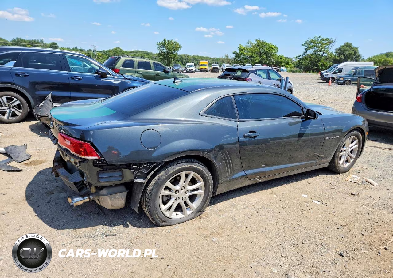 2014 Chevrolet Camaro Ls VIN:2G1FA1E34E9274016 - 3