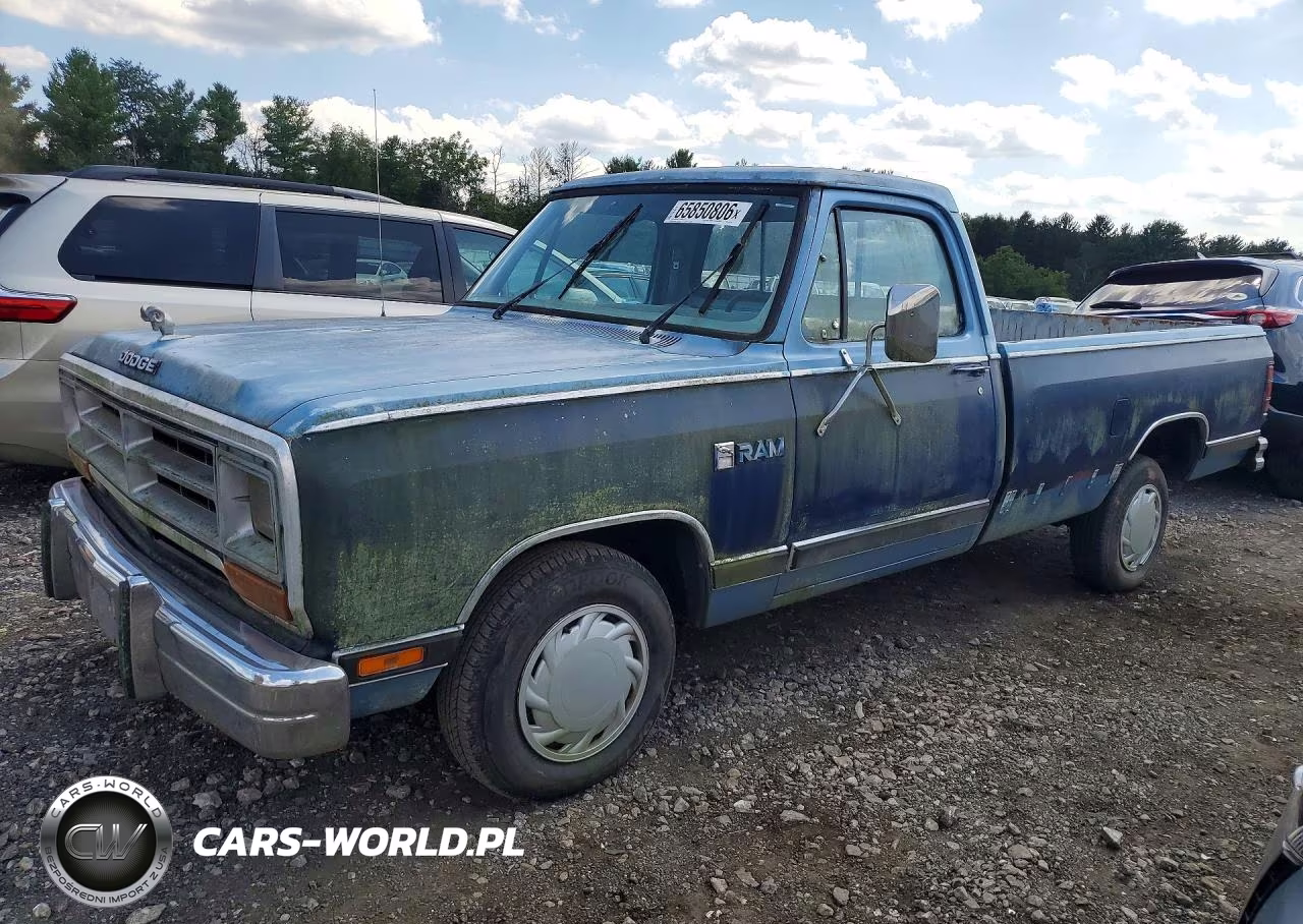 1987 Dodge D-Series D150 – zdjęcie 1 z 12