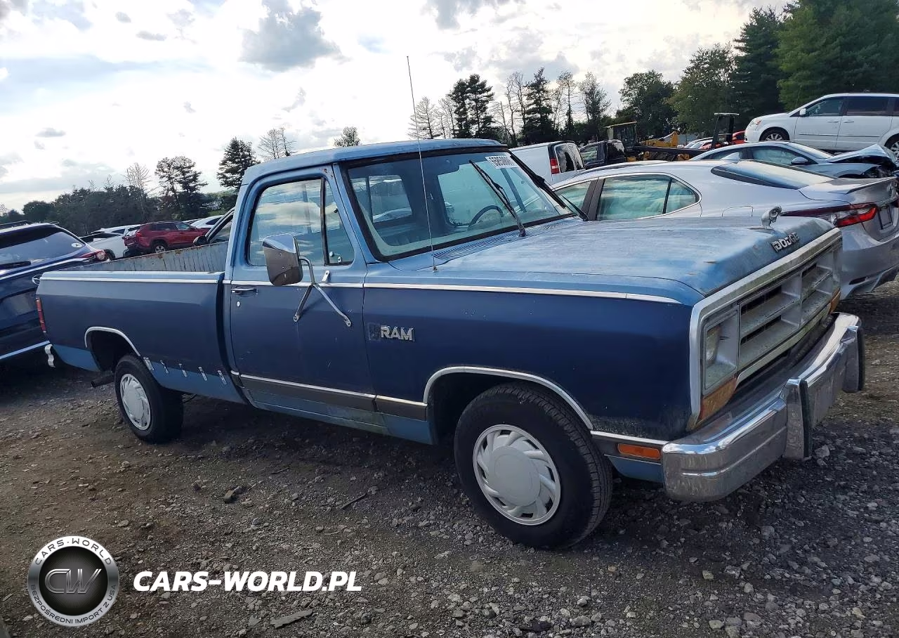 1987 Dodge D-Series D150 VIN:1B7FD14H2HS437745 - 4
