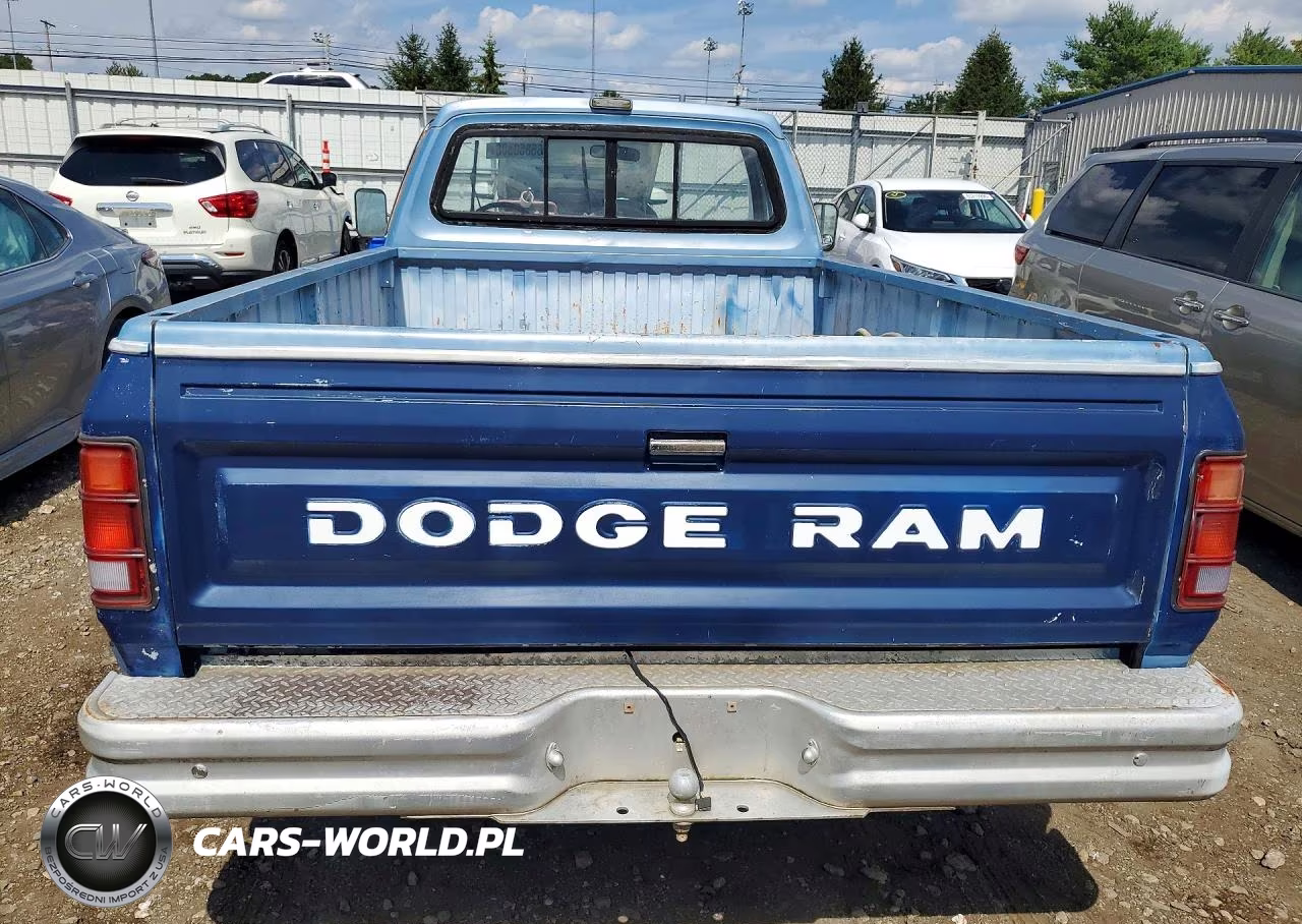 1987 Dodge D-Series D150 VIN:1B7FD14H2HS437745 - 6