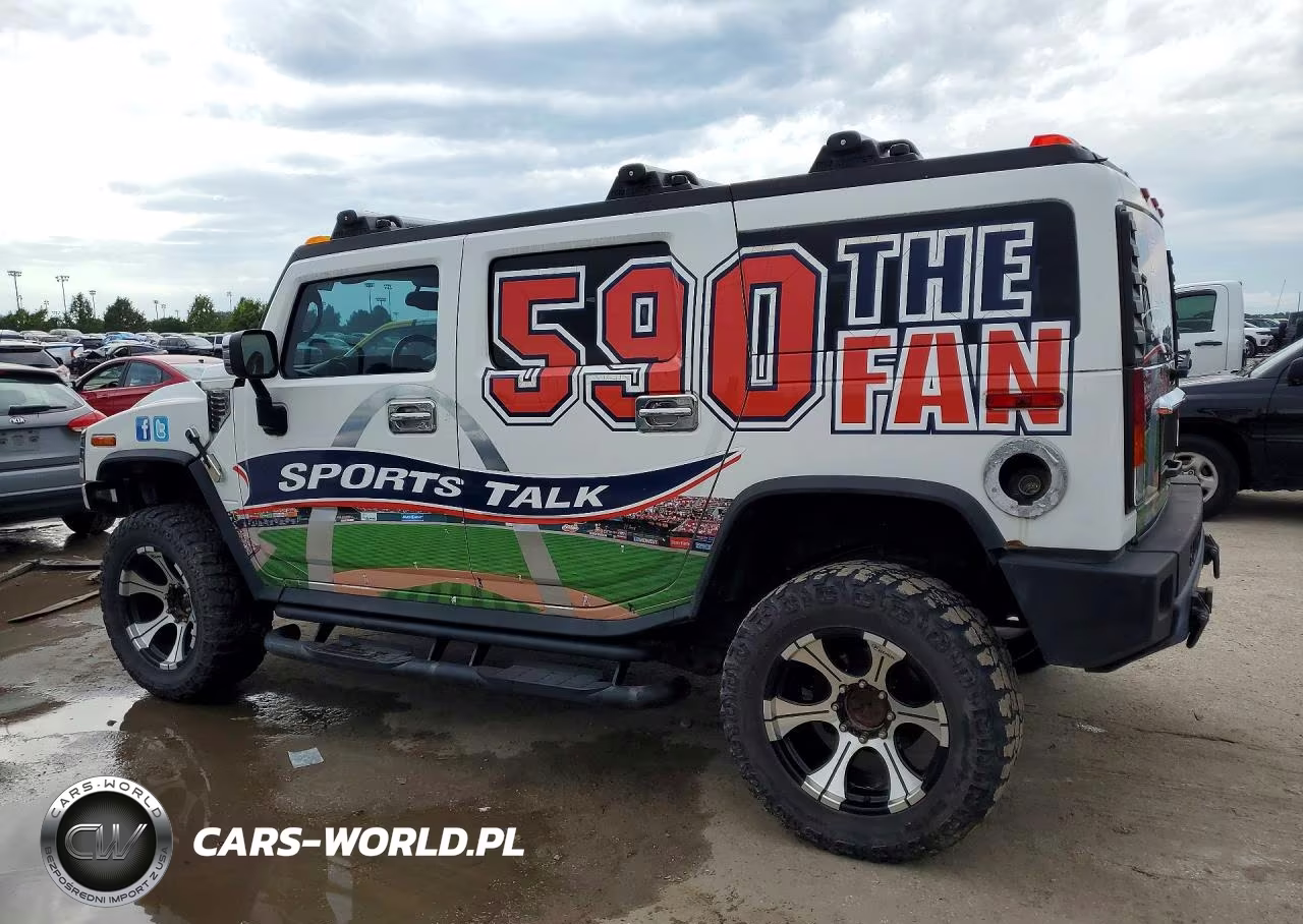 2003 Hummer H2 VIN:5GRGN23U23H127525 - 2