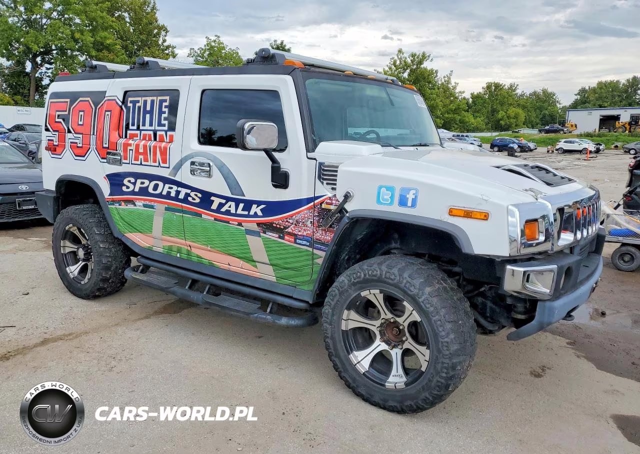 2003 Hummer H2 VIN:5GRGN23U23H127525 - 4