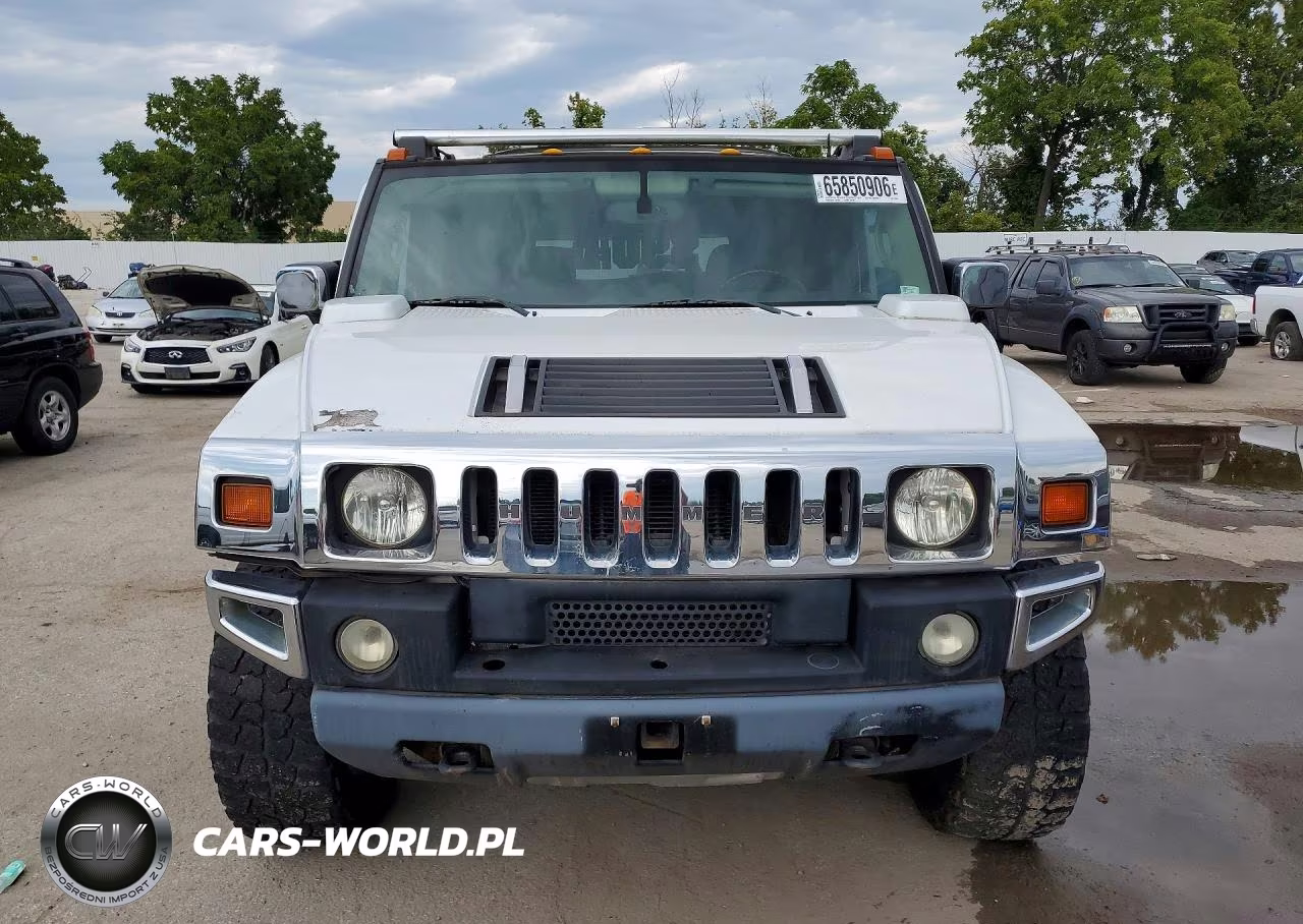 2003 Hummer H2 VIN:5GRGN23U23H127525 - 5