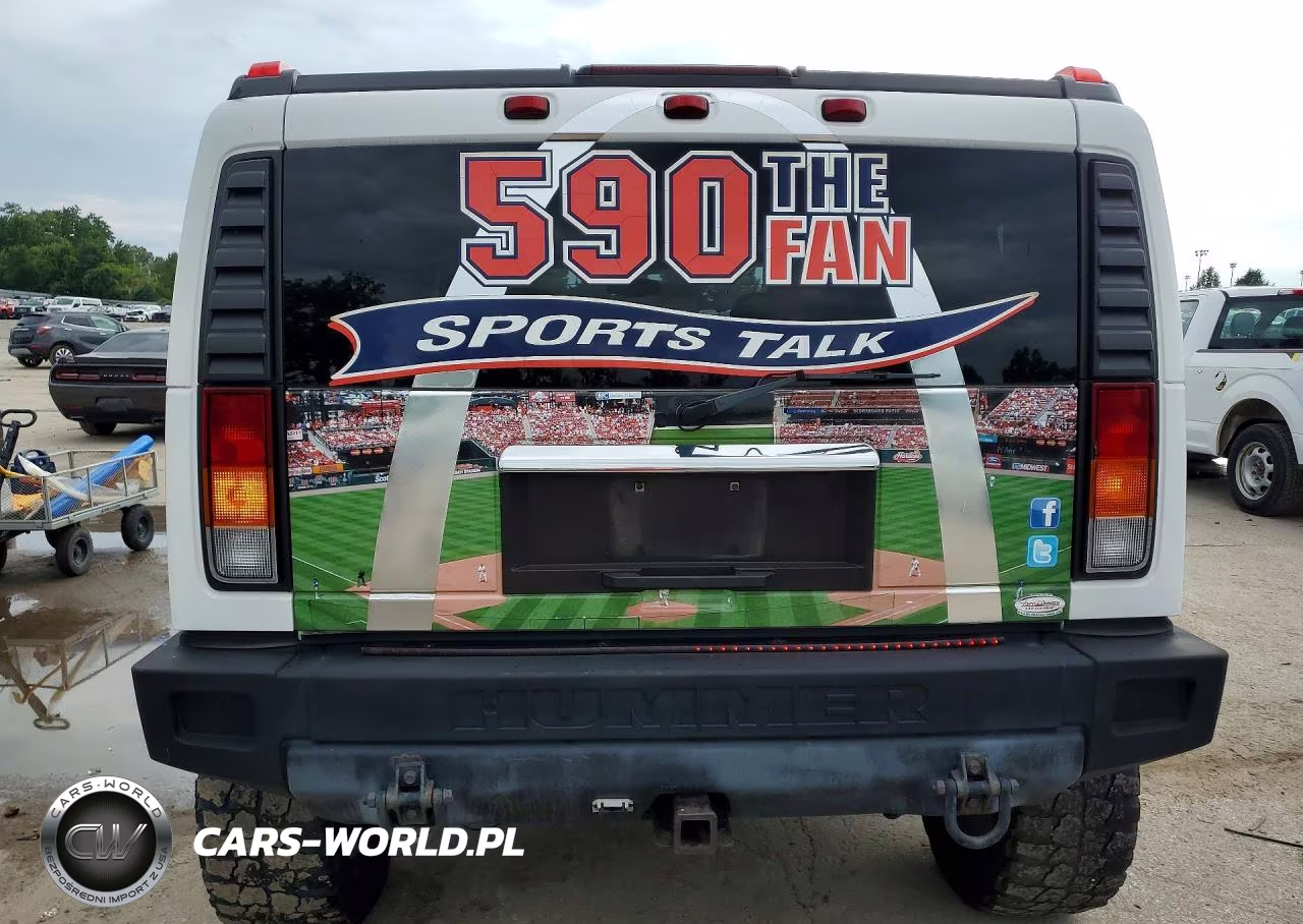2003 Hummer H2 VIN:5GRGN23U23H127525 - 6
