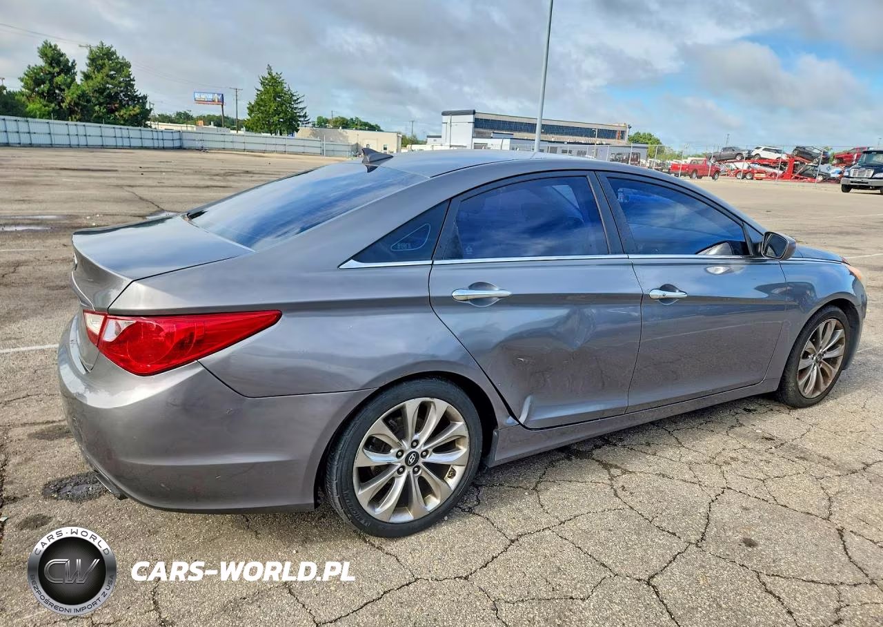 2012 Hyundai Sonata Se VIN:5NPEC4AC6CH480582 - 3