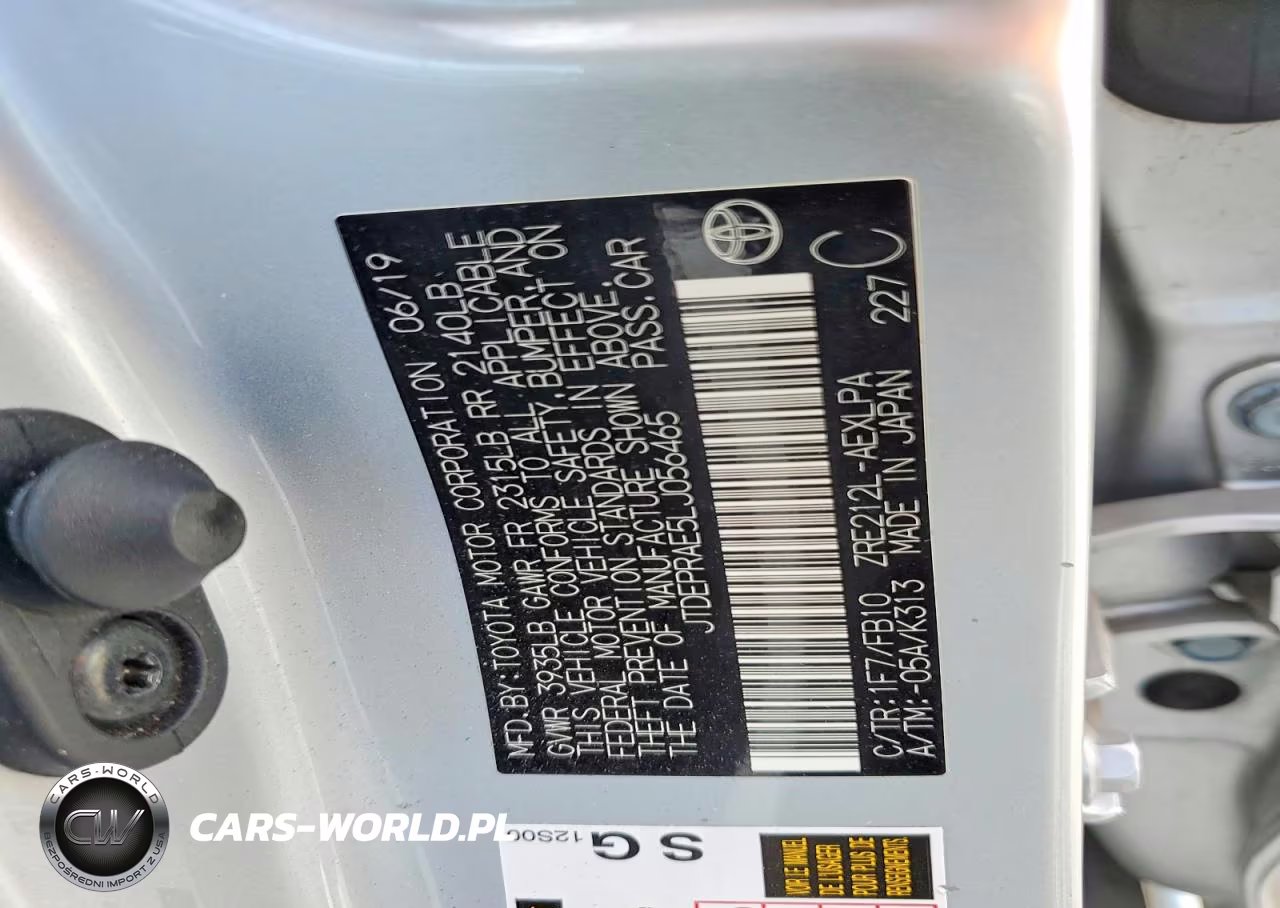 2020 Toyota Corolla Le VIN:JTDEPRAE5LJ056465 - 12