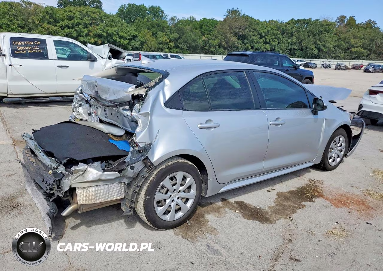 2020 Toyota Corolla Le VIN:JTDEPRAE5LJ056465 - 3