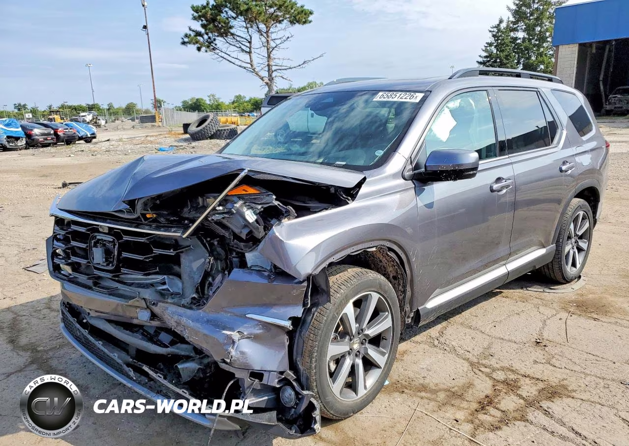 2025 Honda Pilot Elite VIN:5FNYG1H80SB096800 - 1