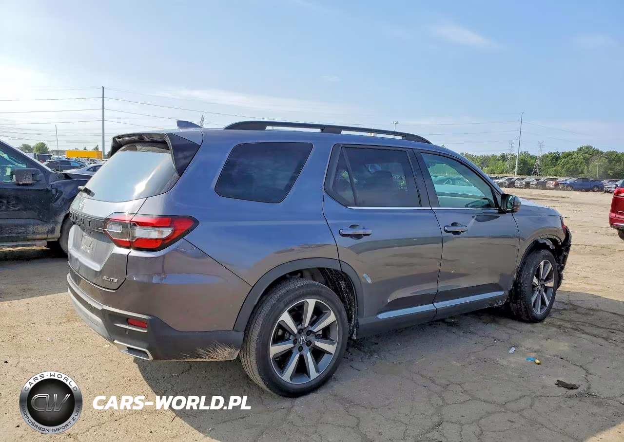 2025 Honda Pilot Elite VIN:5FNYG1H80SB096800 - 3