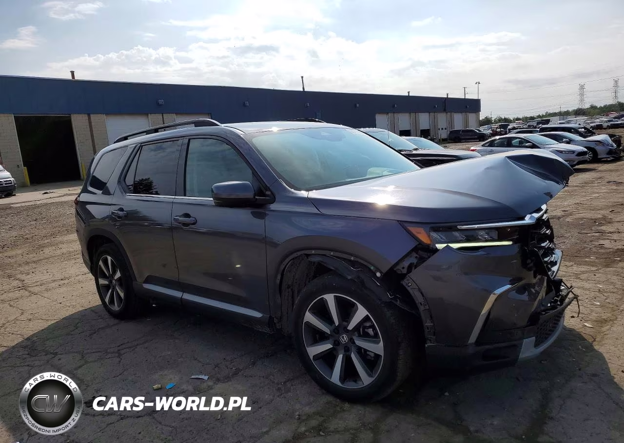 2025 Honda Pilot Elite VIN:5FNYG1H80SB096800 - 4