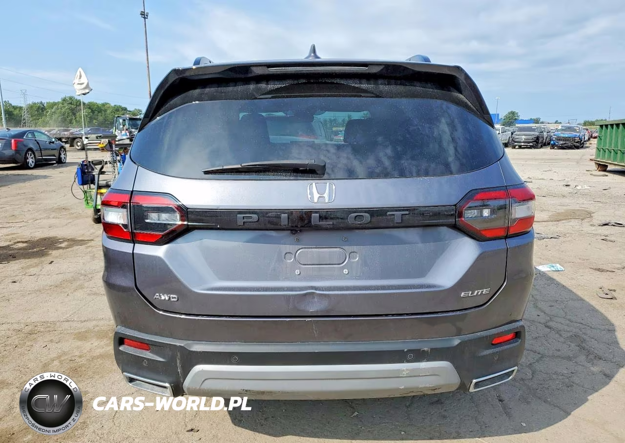 2025 Honda Pilot Elite VIN:5FNYG1H80SB096800 - 6
