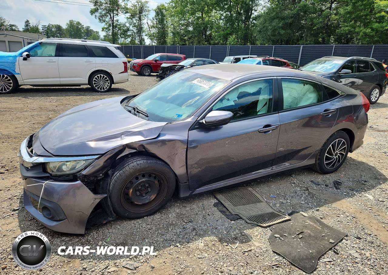 2017 Honda Civic Lx VIN:19XFC2F63HE221944 - 1