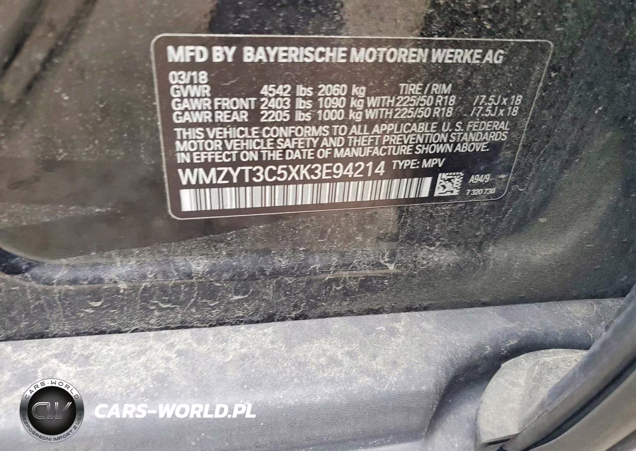 2019 Mini Cooper S Countryman VIN:WMZYT3C5XK3E94214 - 13