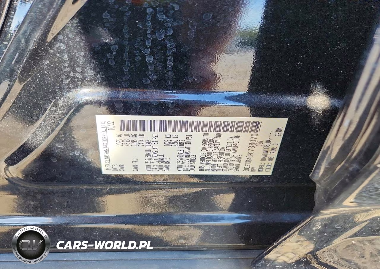 2023 Nissan Rogue Sv VIN:5N1BT3BA0PC738070 - 13