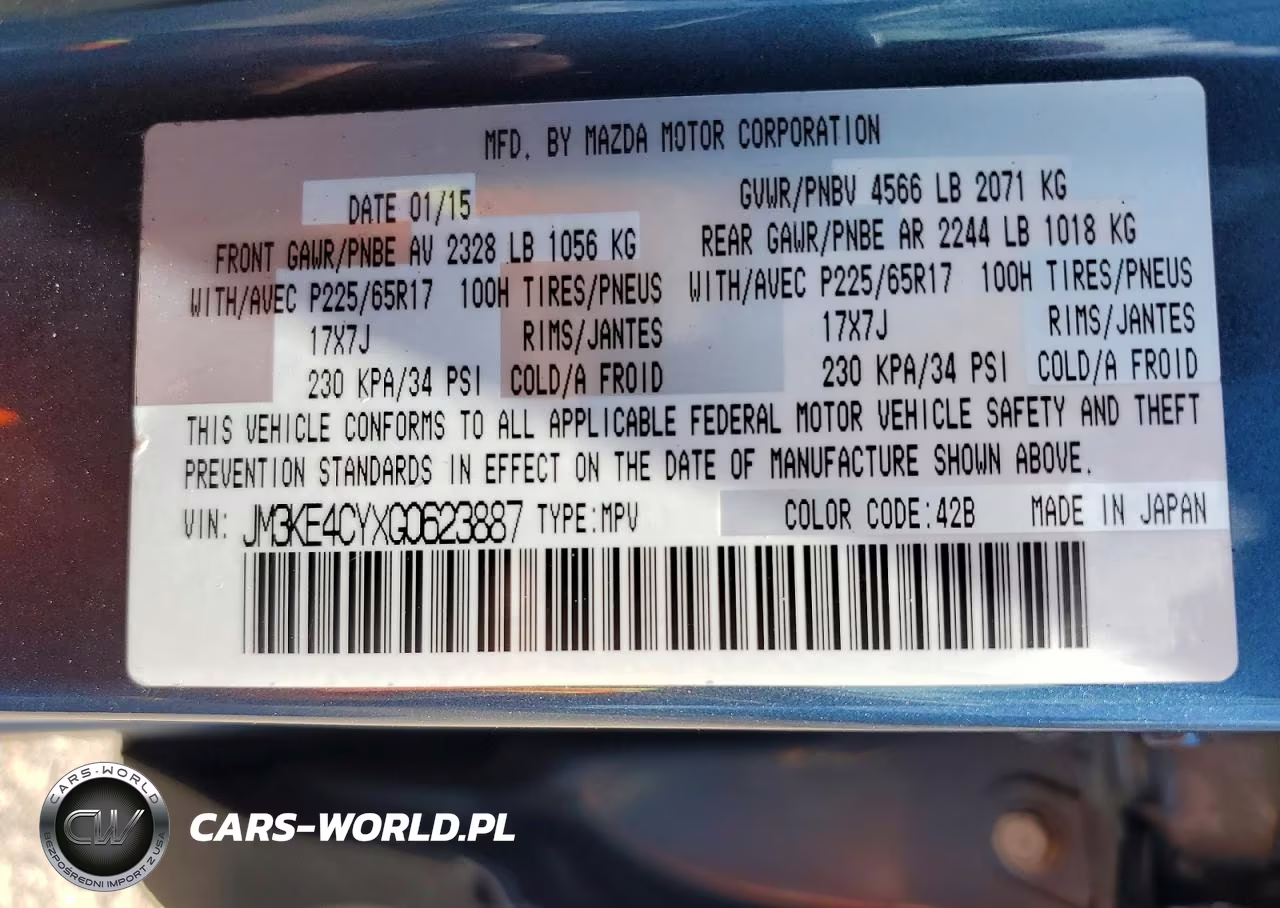 2016 Mazda Cx-5 Touring VIN:JM3KE4CYXG0623887 - 13