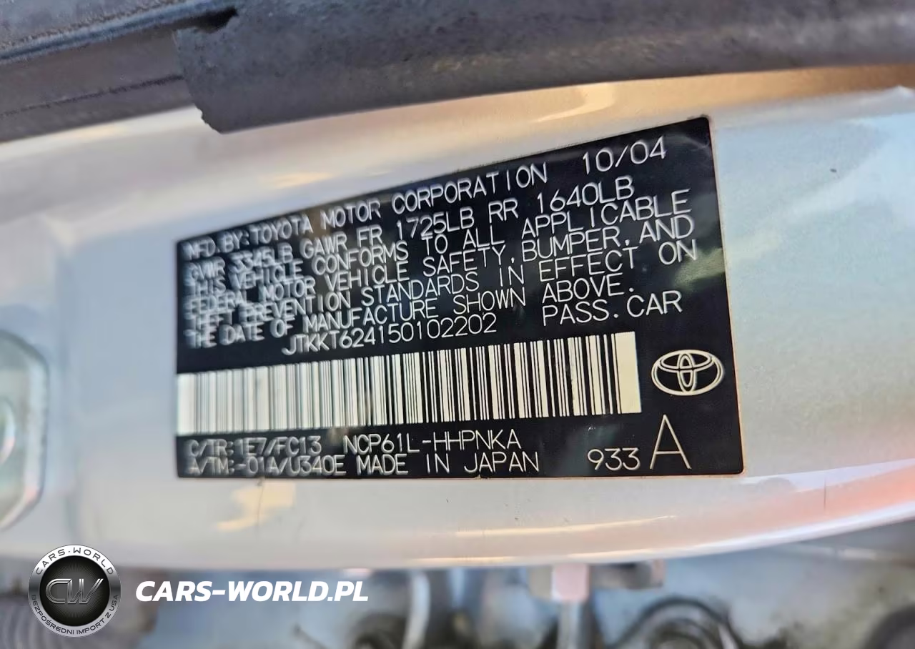 2005 Scion Xa Base VIN:JTKKT624150102202 - 13
