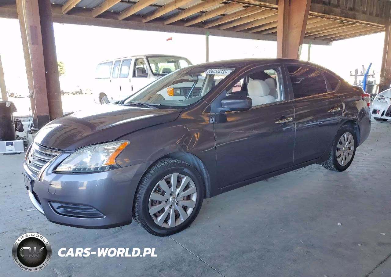 2014 Nissan Sentra S VIN:3N1AB7AP9EL625335 - 1