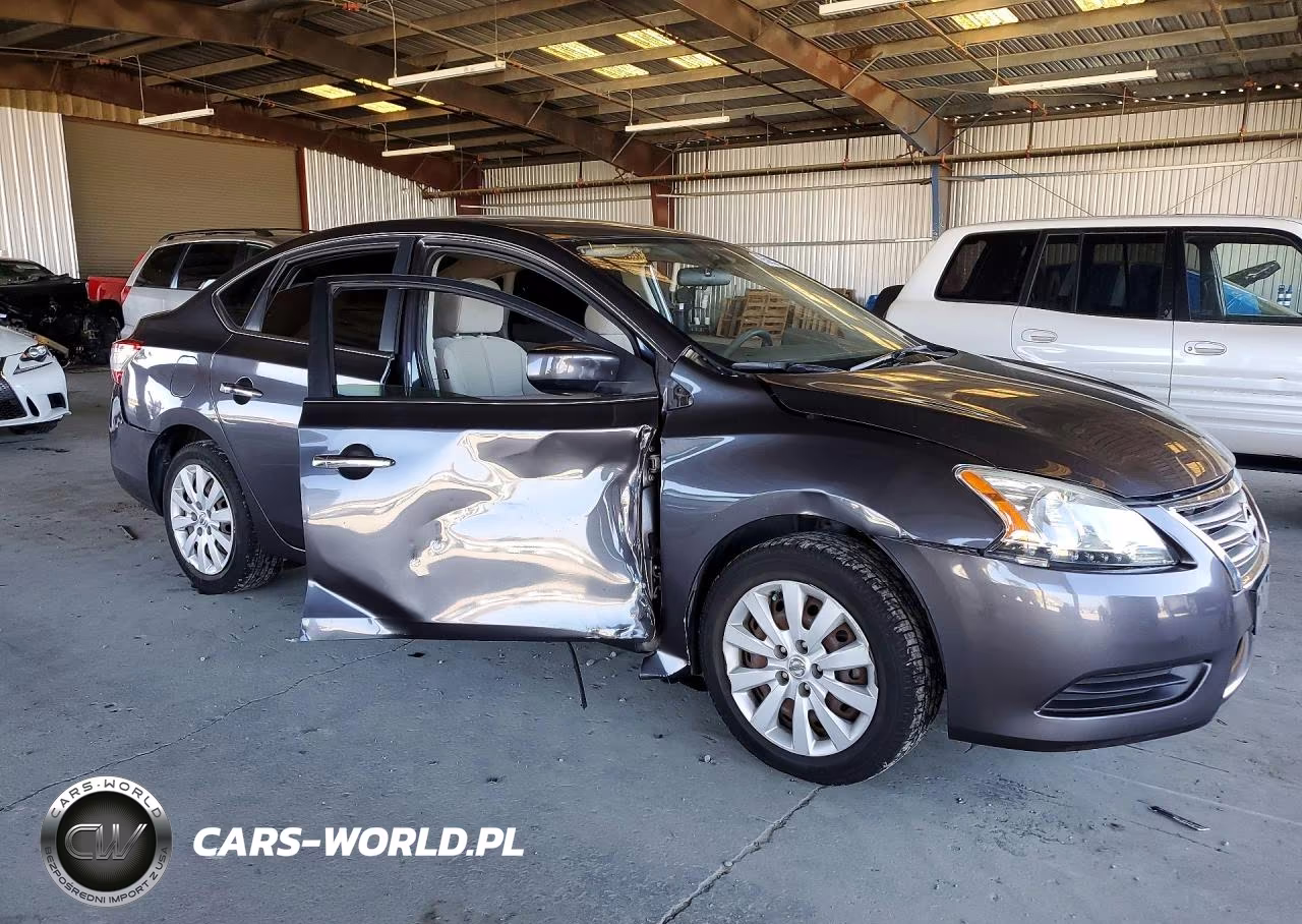 2014 Nissan Sentra S VIN:3N1AB7AP9EL625335 - 4