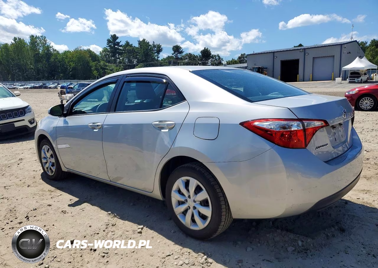 2016 Toyota Corolla Le VIN:2T1BURHE0GC611664 - 2
