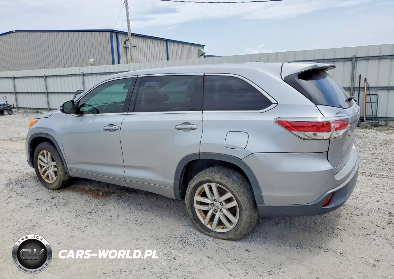 2015 Toyota Highlander Le VIN:5TDZARFH6FS016246 - 2