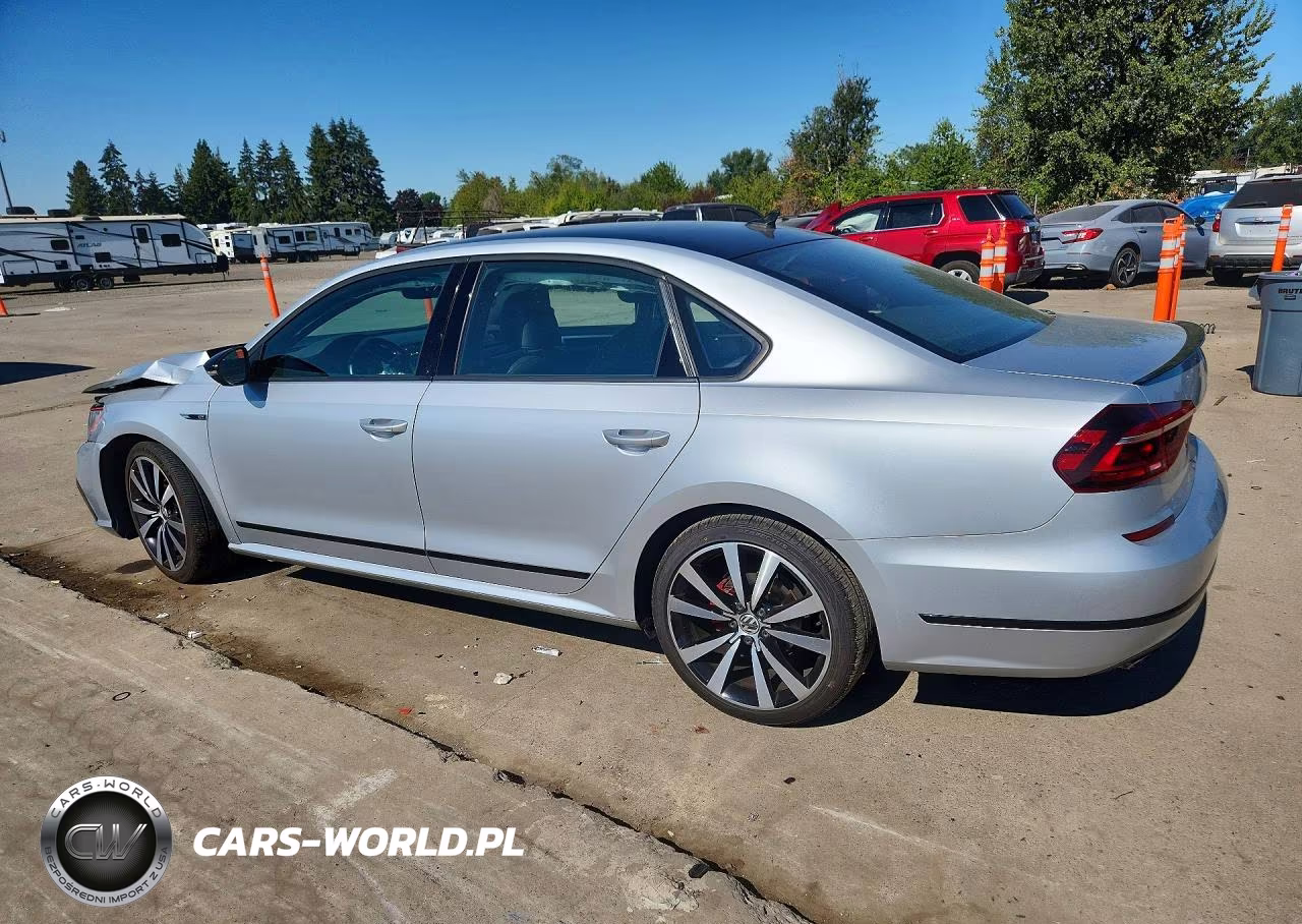 2018 Volkswagen Passat Gt VIN:1VWJM7A39JC050533 - 2