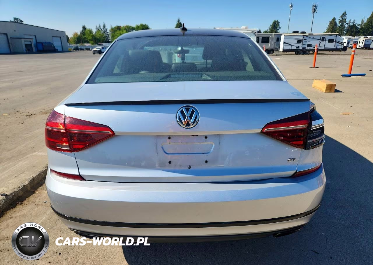 2018 Volkswagen Passat Gt VIN:1VWJM7A39JC050533 - 6