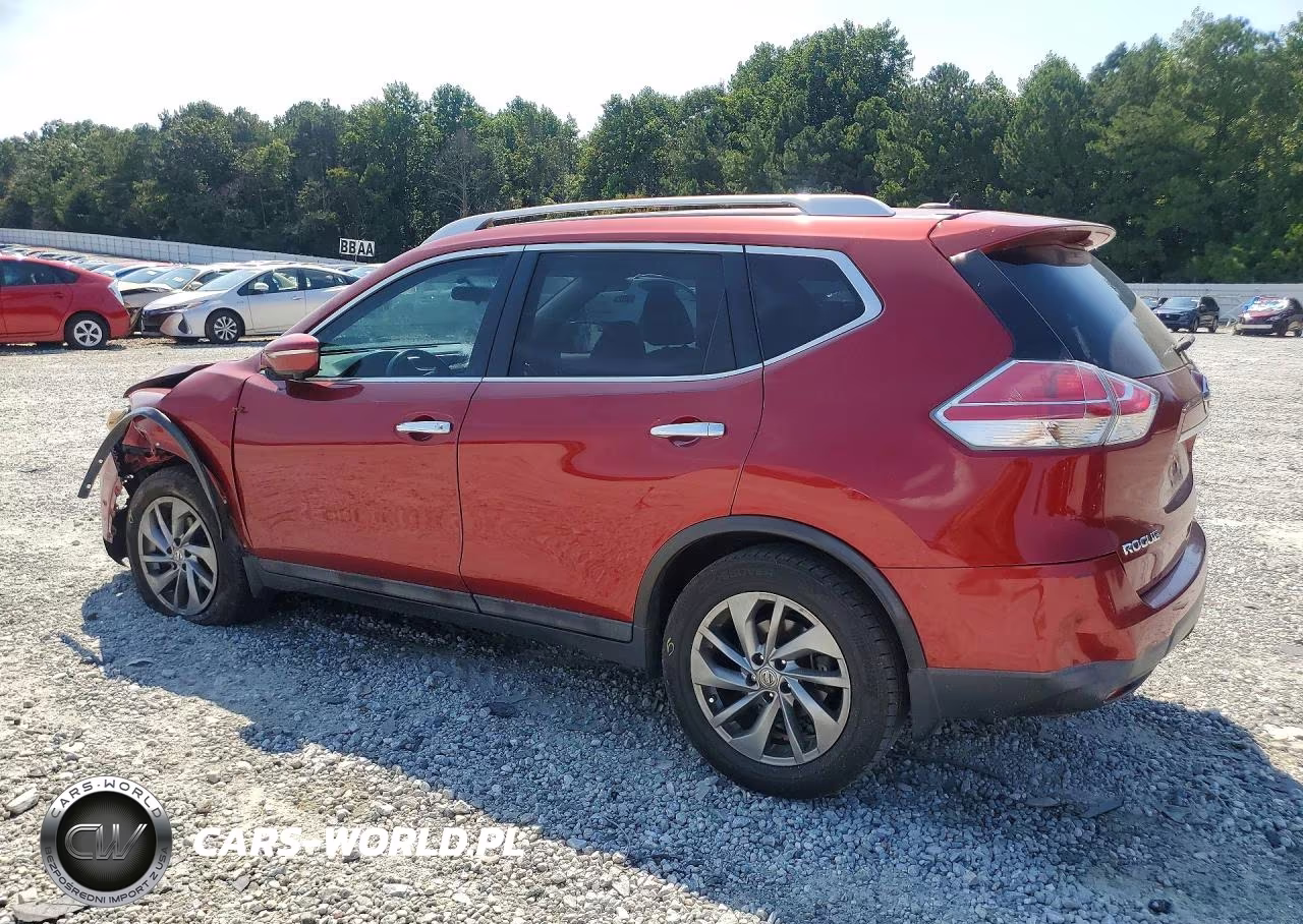 2015 Nissan Rogue Sl VIN:5N1AT2MTXFC866836 - 2