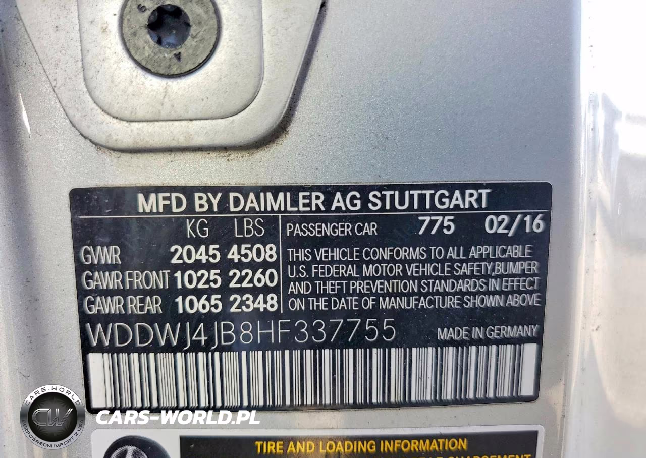 2017 Mercedes-Benz C 300 VIN:WDDWJ4JB8HF337755 - 12