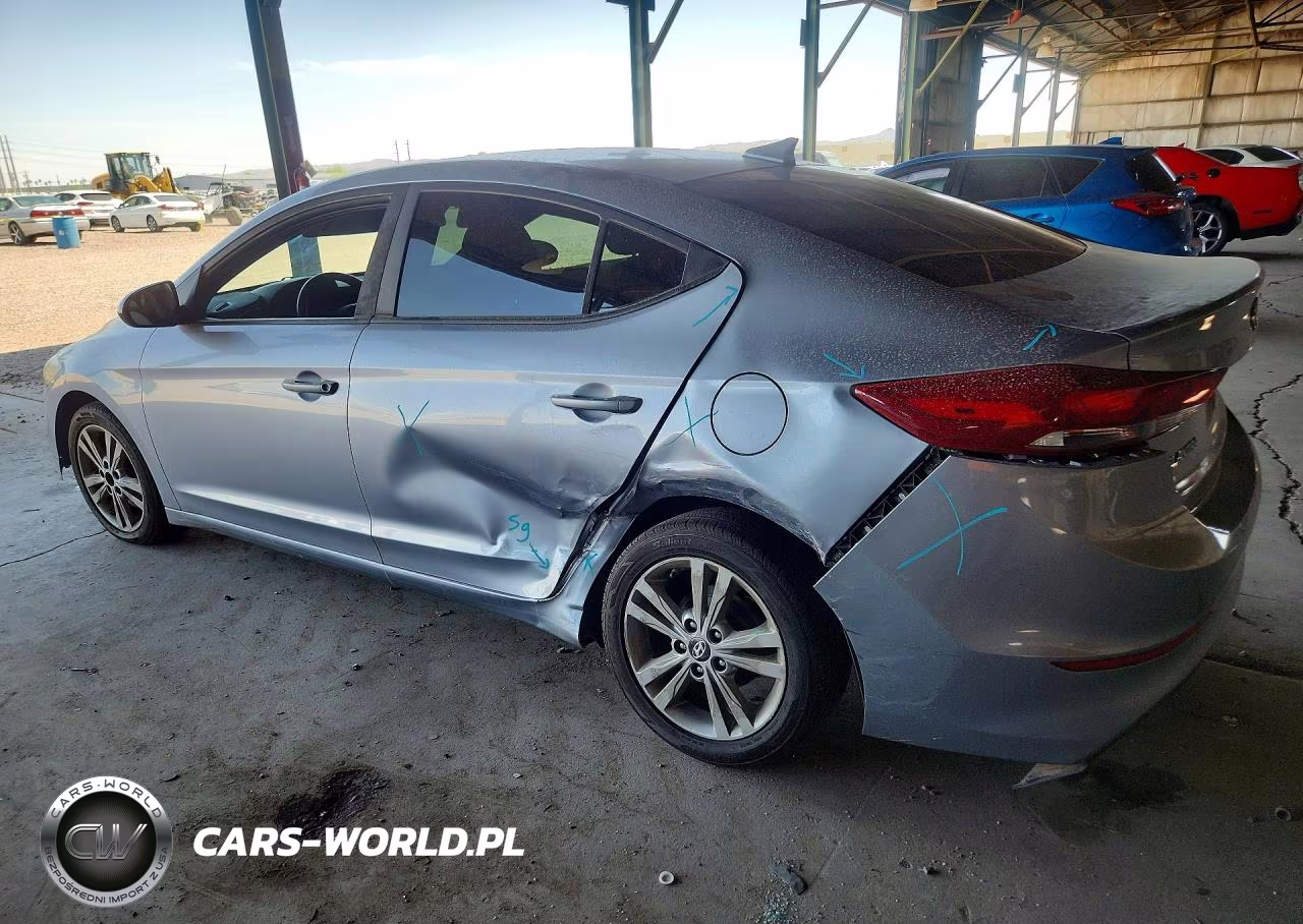 2017 Hyundai Elantra Se VIN:5NPD84LF2HH107776 - 2