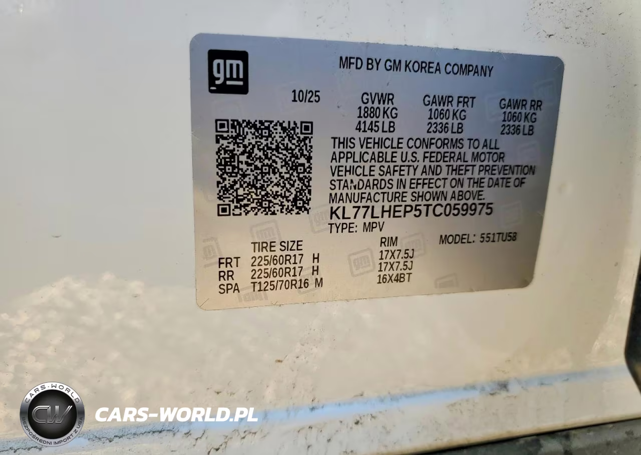 2026 Chevrolet Trax 1Lt VIN:KL77LHEP5TC059975 - 13