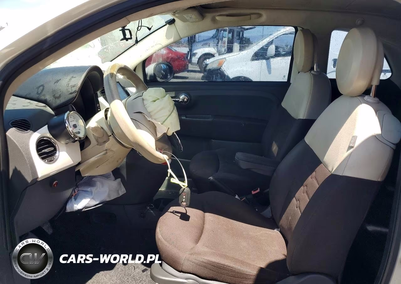 2012 Fiat 500 Pop VIN:3C3CFFDR8CT123029 - 7