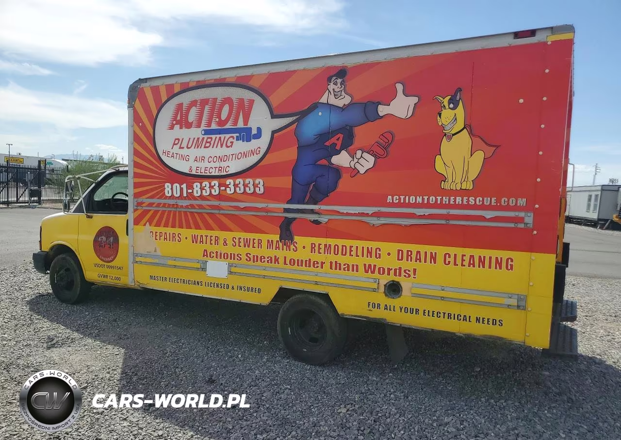 2004 Chevrolet Express G3 - Box Truck VIN:1GBJG31U341159733 - 2