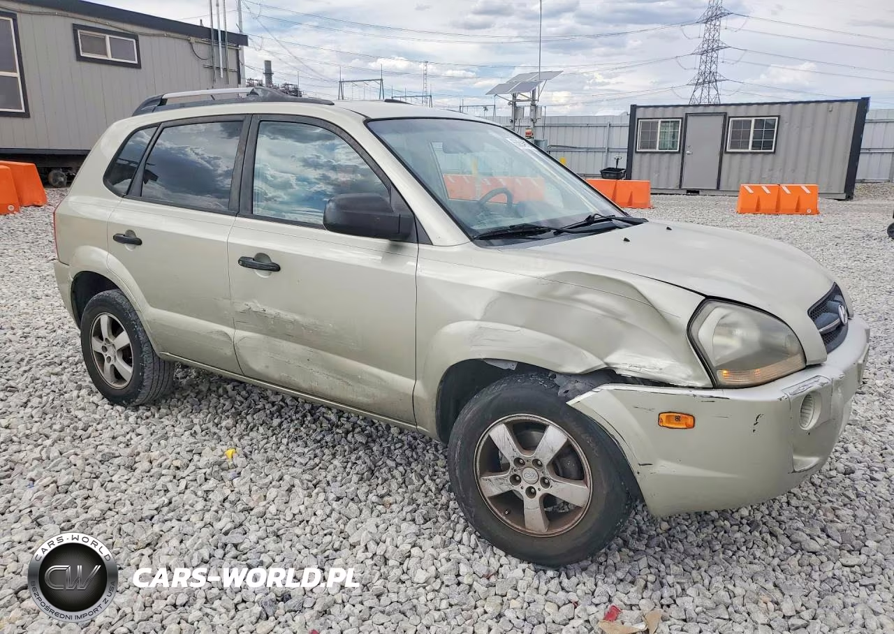 2007 Hyundai Tucson Gls VIN:KM8JM12B57U576338 - 4