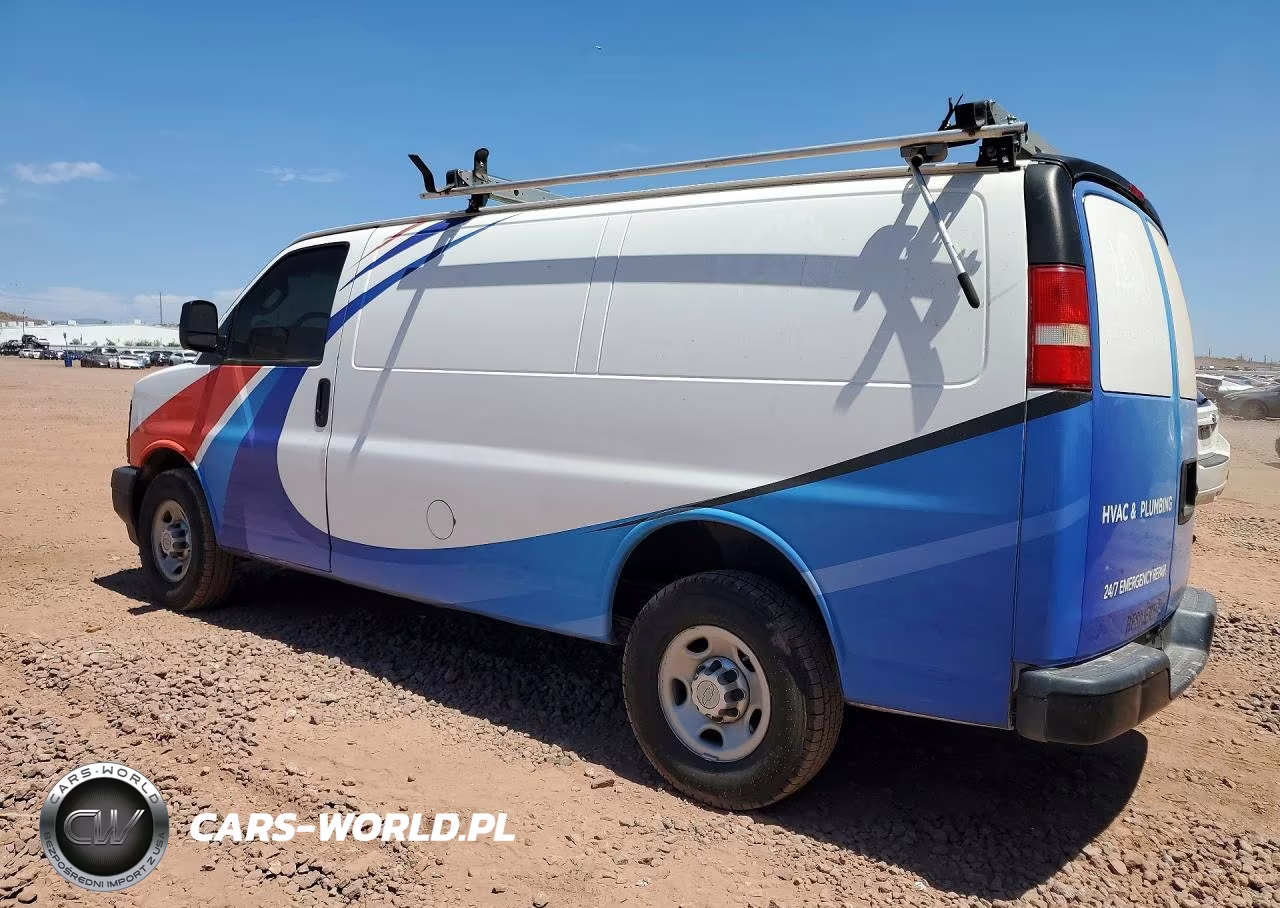 2017 Chevrolet Express G2500 VIN:1GCWGAFF5H1295805 - 2