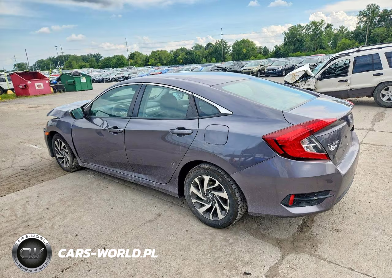 2016 Honda Civic Ex VIN:19XFC2F77GE010009 - 2