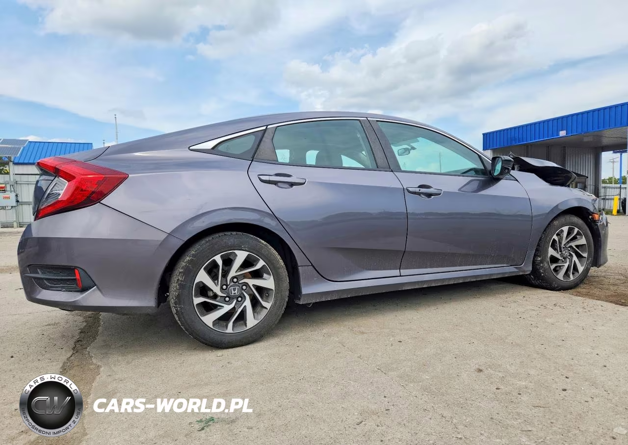 2016 Honda Civic Ex VIN:19XFC2F77GE010009 - 3