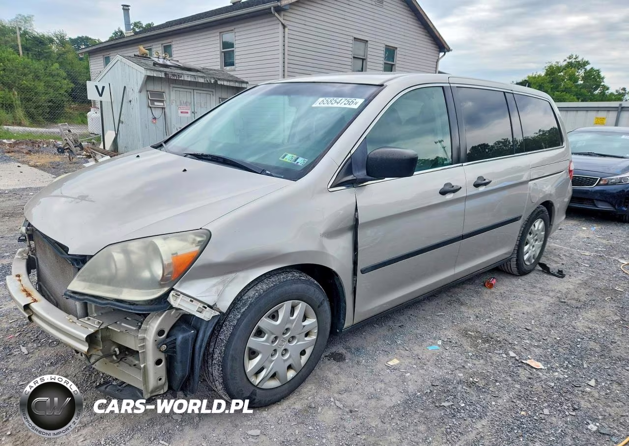 2007 Honda Odyssey Lx VIN:5FNRL382X7B003344 - 1
