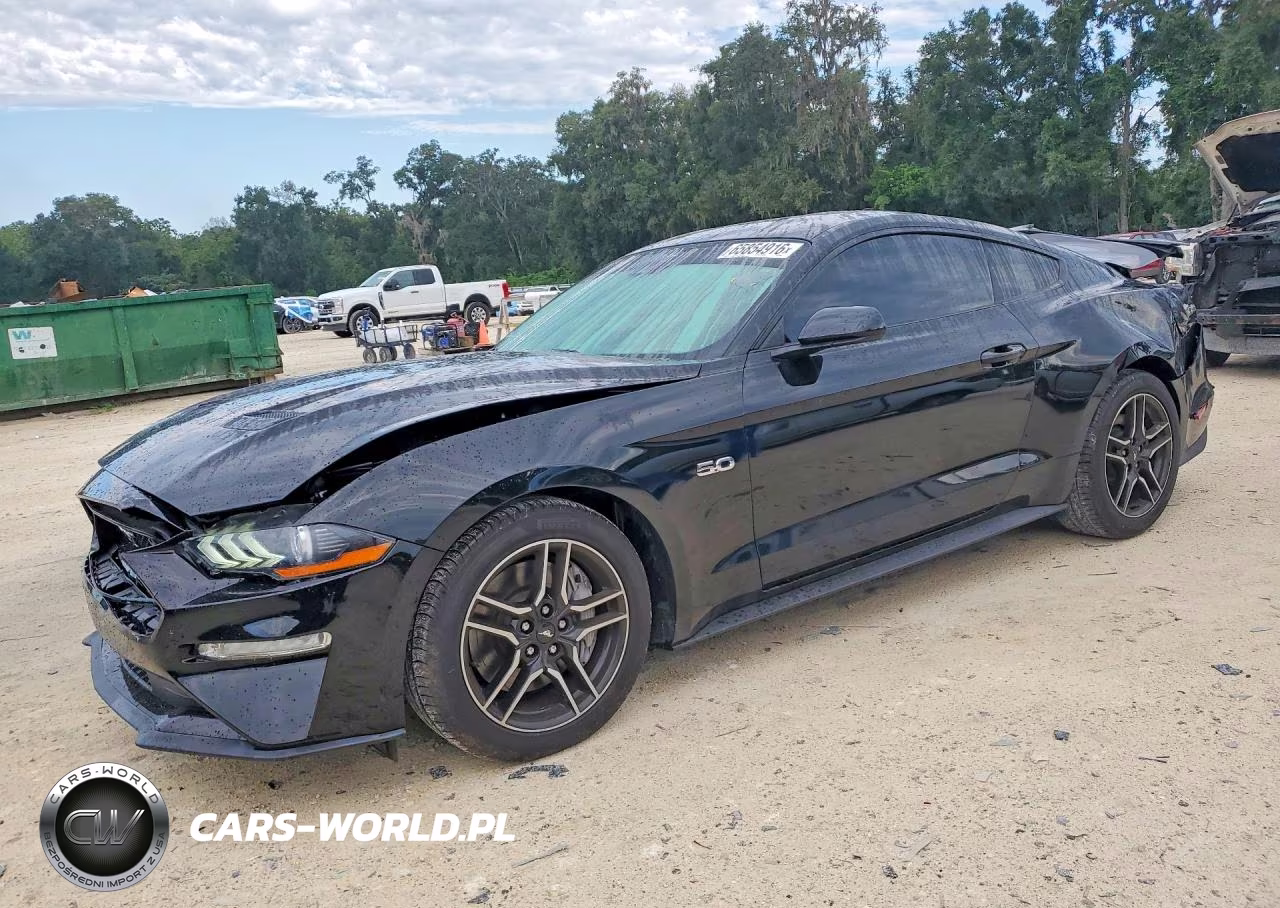 2022 Ford Mustang Gt VIN:1FA6P8CF5N5136015 - 1