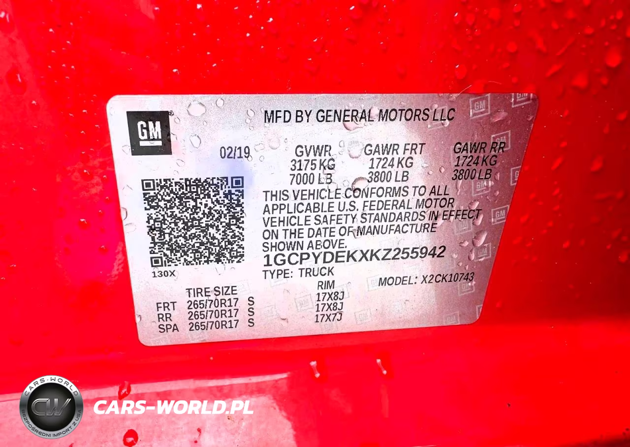 2019 Chevrolet Silverado K1500 Lt VIN:1GCPYDEKXKZ255942 - 12