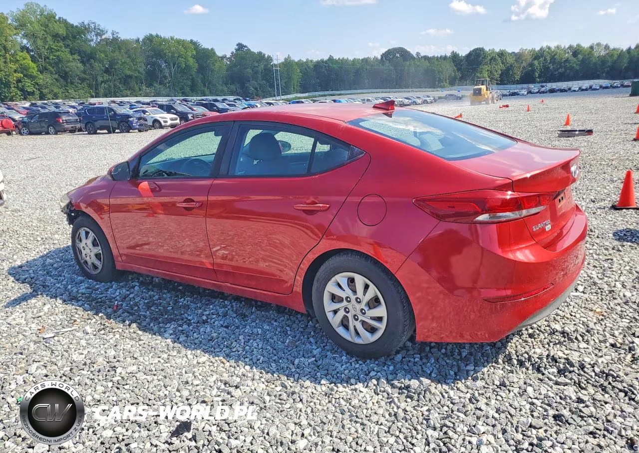 2017 Hyundai Elantra Se VIN:5NPD74LF3HH184501 - 2