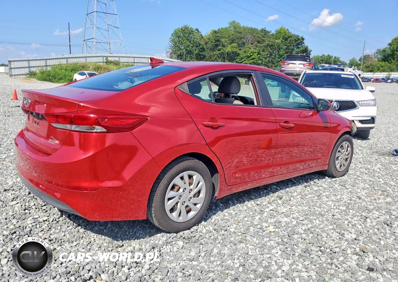 2017 Hyundai Elantra Se VIN:5NPD74LF3HH184501 - 3