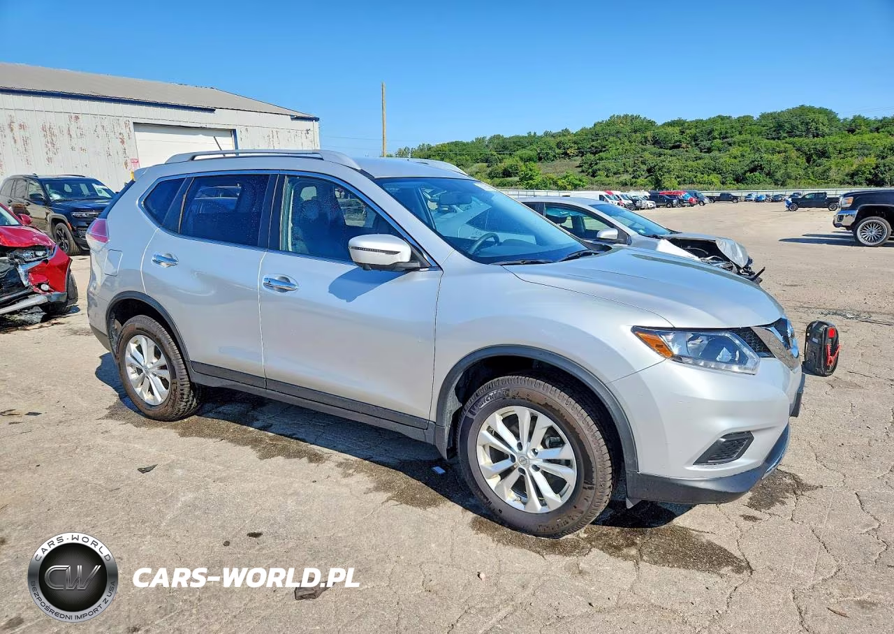 2016 Nissan Rogue Sv VIN:JN8AT2MV3GW145199 - 4