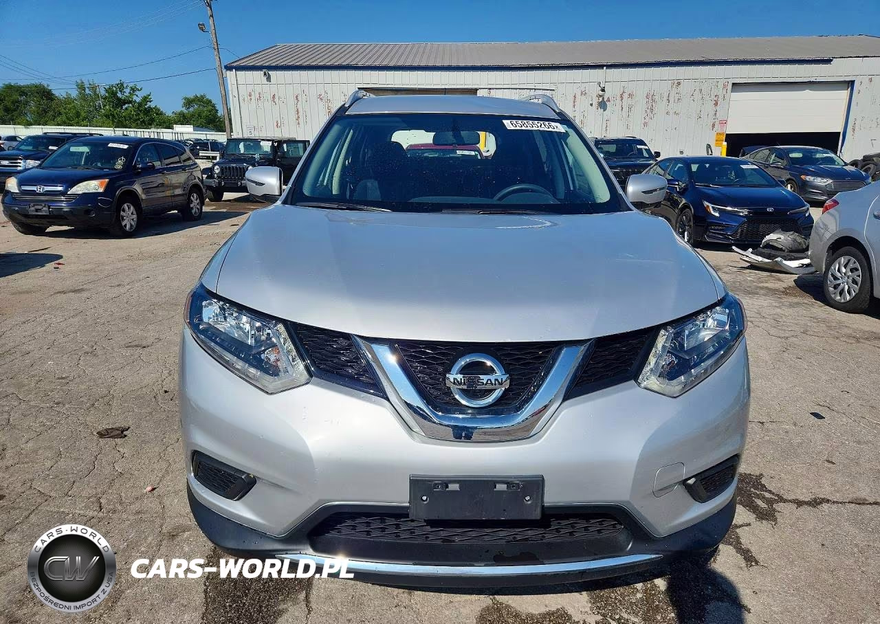 2016 Nissan Rogue Sv VIN:JN8AT2MV3GW145199 - 5