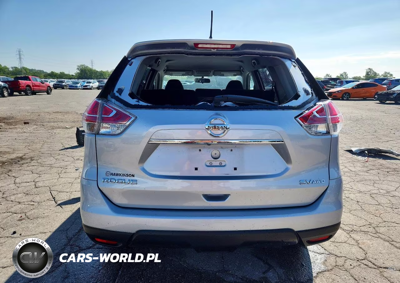 2016 Nissan Rogue Sv VIN:JN8AT2MV3GW145199 - 6