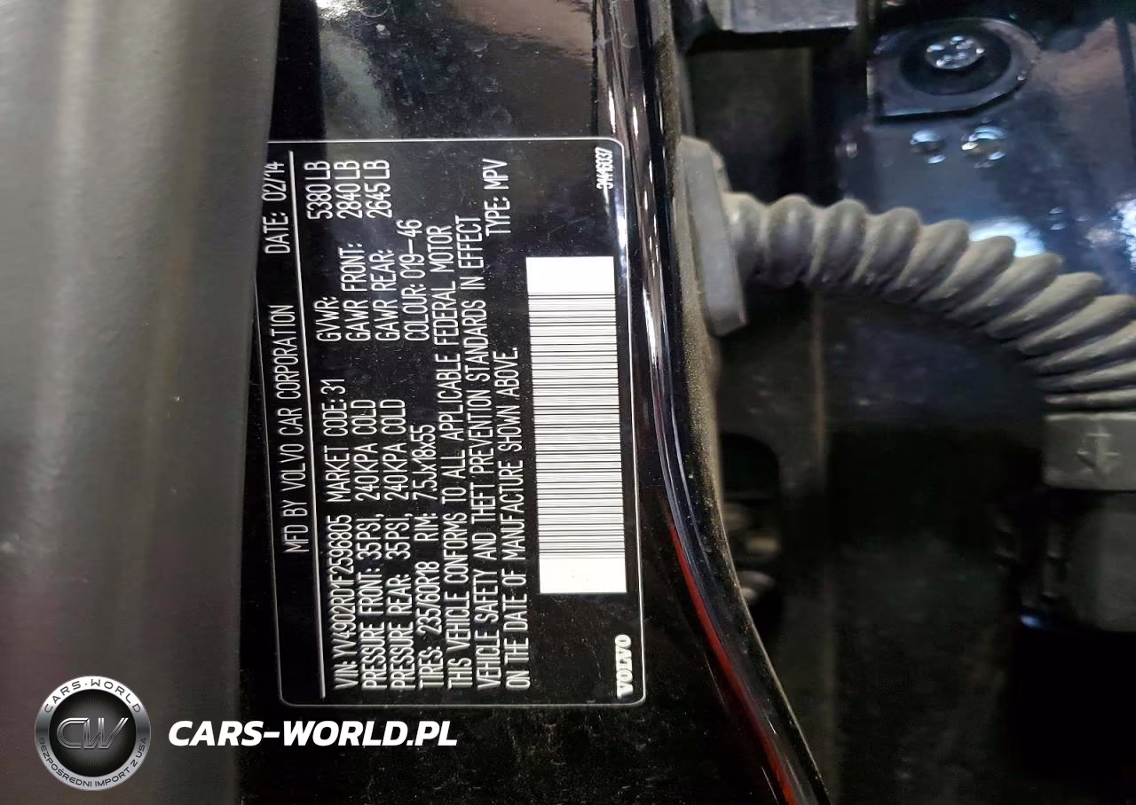2015 Volvo Xc60 T6 Platinum VIN:YV4902RD1F2596805 - 12