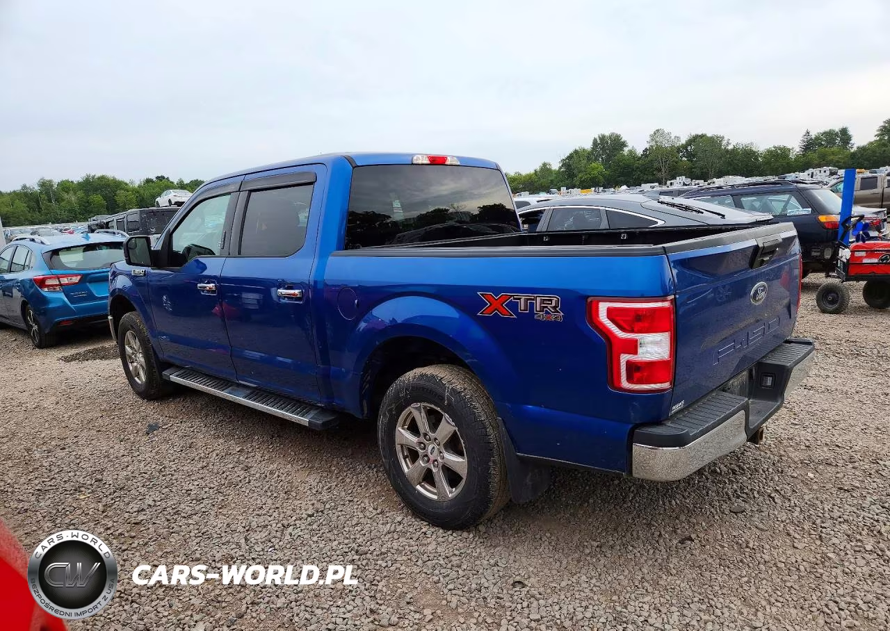 2018 Ford F150 Supercrew VIN:1FTEW1E58JKF24551 - 2