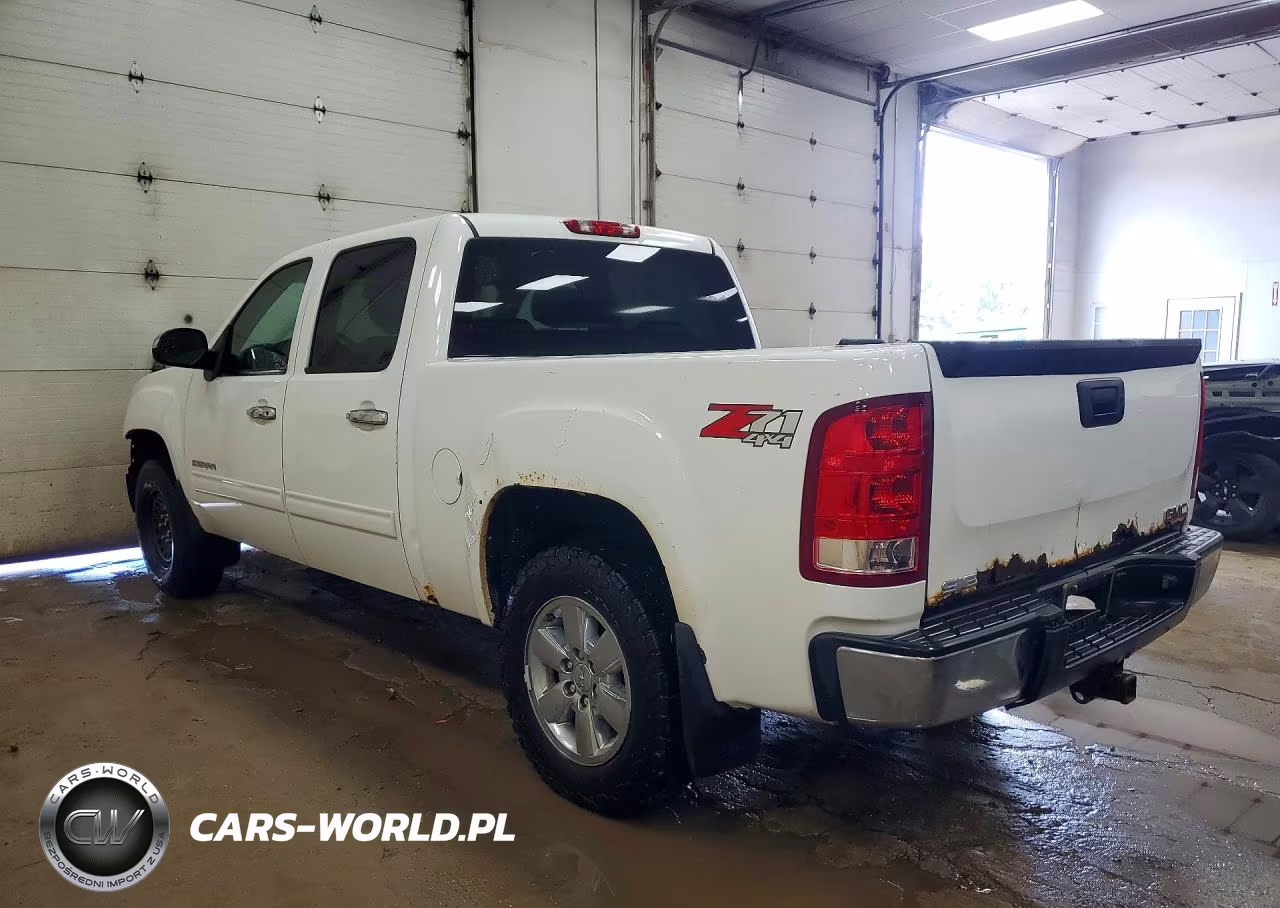 2013 GMC Sierra K1500 Sle VIN:3GTP2VE72DG206563 - 2